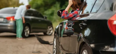 car accident with two cars - Preventing further damage with brake repair at Jerry Zister's auto shop in Kitchener