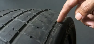 Uneven tire wear