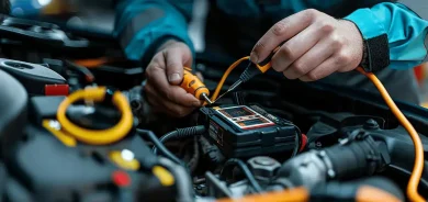 Battery testing and replacement